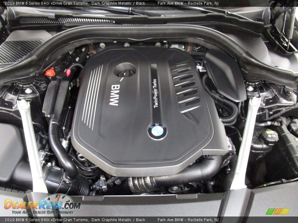 2019 BMW 6 Series 640i xDrive Gran Turismo Dark Graphite Metallic / Black Photo #28