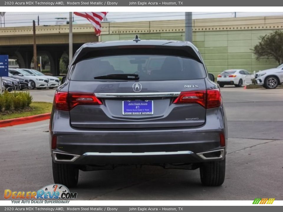2020 Acura MDX Technology AWD Modern Steel Metallic / Ebony Photo #6