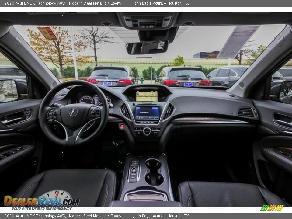 2020 Acura MDX Technology AWD Modern Steel Metallic / Ebony Photo #9