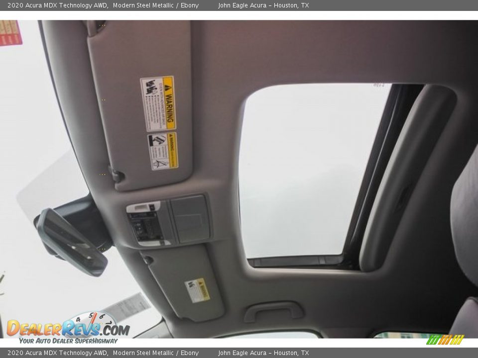 2020 Acura MDX Technology AWD Modern Steel Metallic / Ebony Photo #14