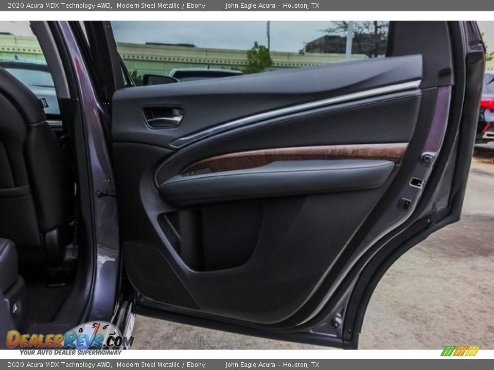 2020 Acura MDX Technology AWD Modern Steel Metallic / Ebony Photo #22