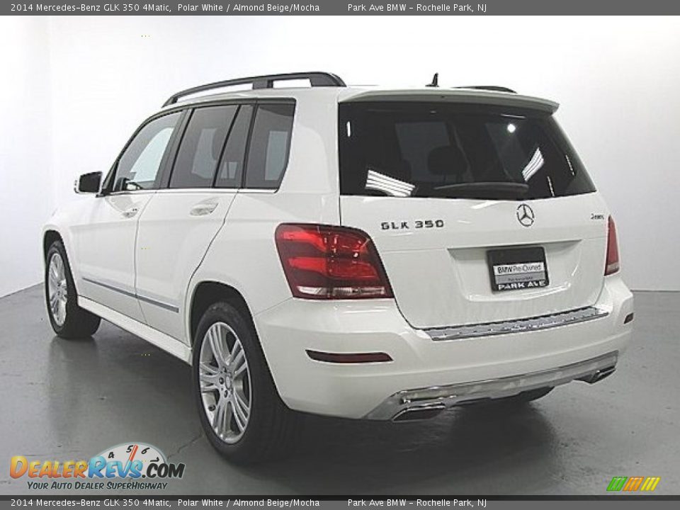 2014 Mercedes-Benz GLK 350 4Matic Polar White / Almond Beige/Mocha Photo #3