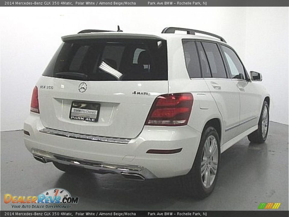 2014 Mercedes-Benz GLK 350 4Matic Polar White / Almond Beige/Mocha Photo #5