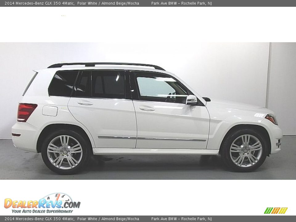 2014 Mercedes-Benz GLK 350 4Matic Polar White / Almond Beige/Mocha Photo #6