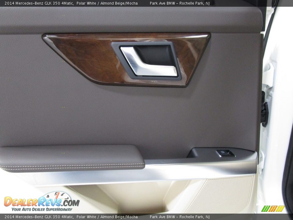 2014 Mercedes-Benz GLK 350 4Matic Polar White / Almond Beige/Mocha Photo #12