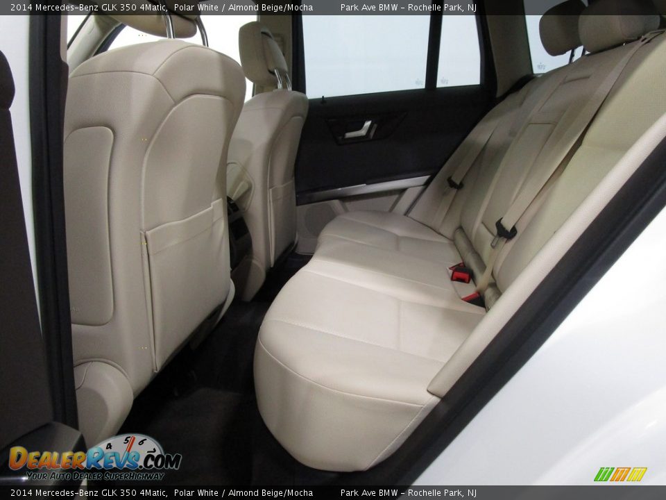 2014 Mercedes-Benz GLK 350 4Matic Polar White / Almond Beige/Mocha Photo #14