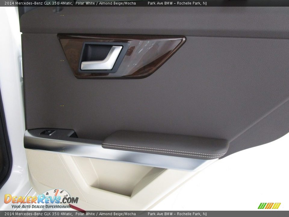 2014 Mercedes-Benz GLK 350 4Matic Polar White / Almond Beige/Mocha Photo #18