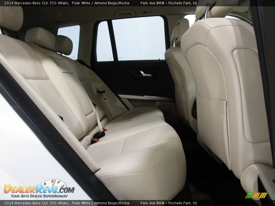 2014 Mercedes-Benz GLK 350 4Matic Polar White / Almond Beige/Mocha Photo #20