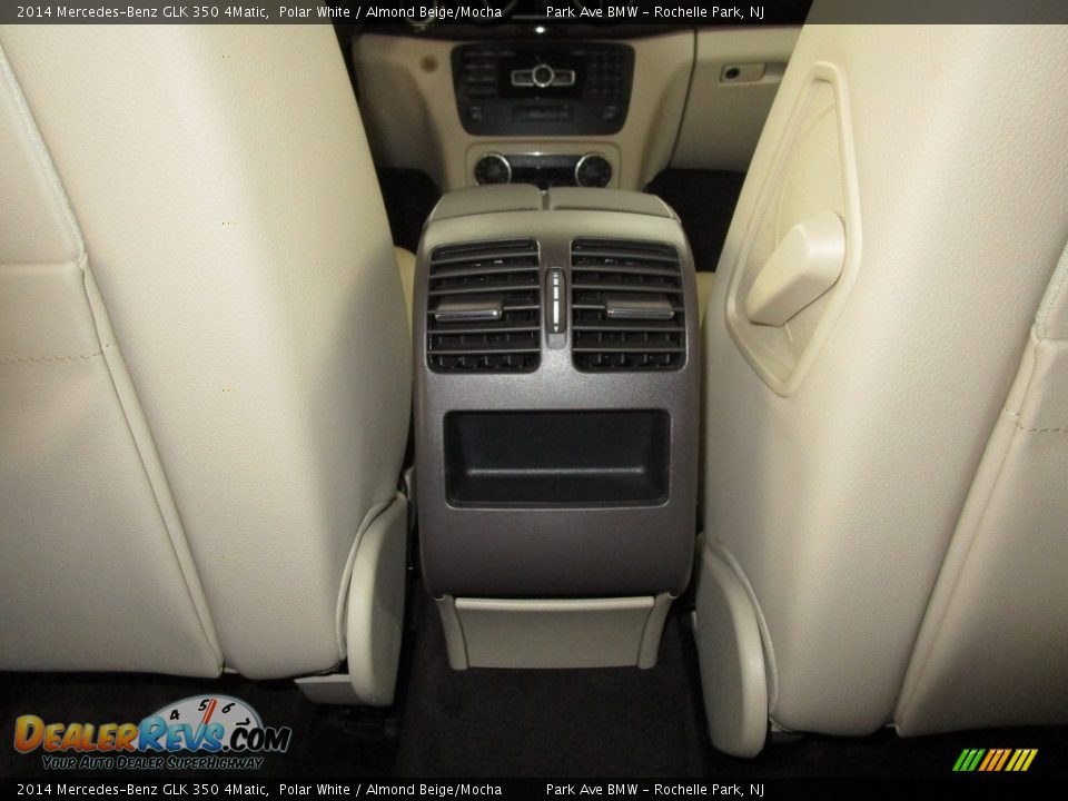 2014 Mercedes-Benz GLK 350 4Matic Polar White / Almond Beige/Mocha Photo #21