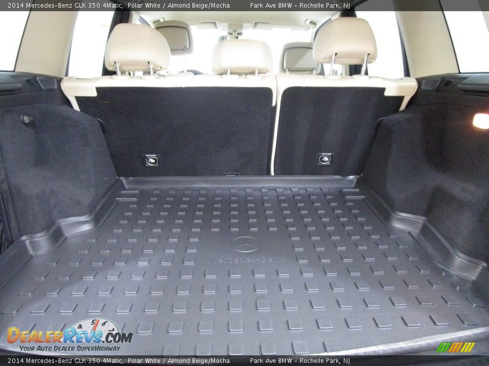 2014 Mercedes-Benz GLK 350 4Matic Polar White / Almond Beige/Mocha Photo #22