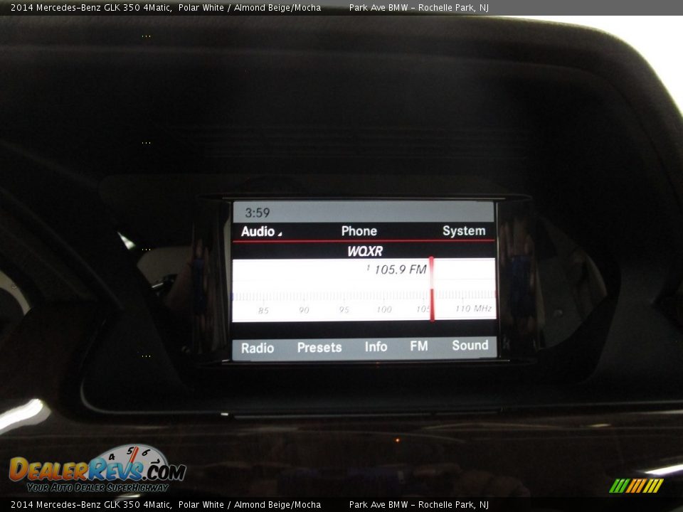 2014 Mercedes-Benz GLK 350 4Matic Polar White / Almond Beige/Mocha Photo #26