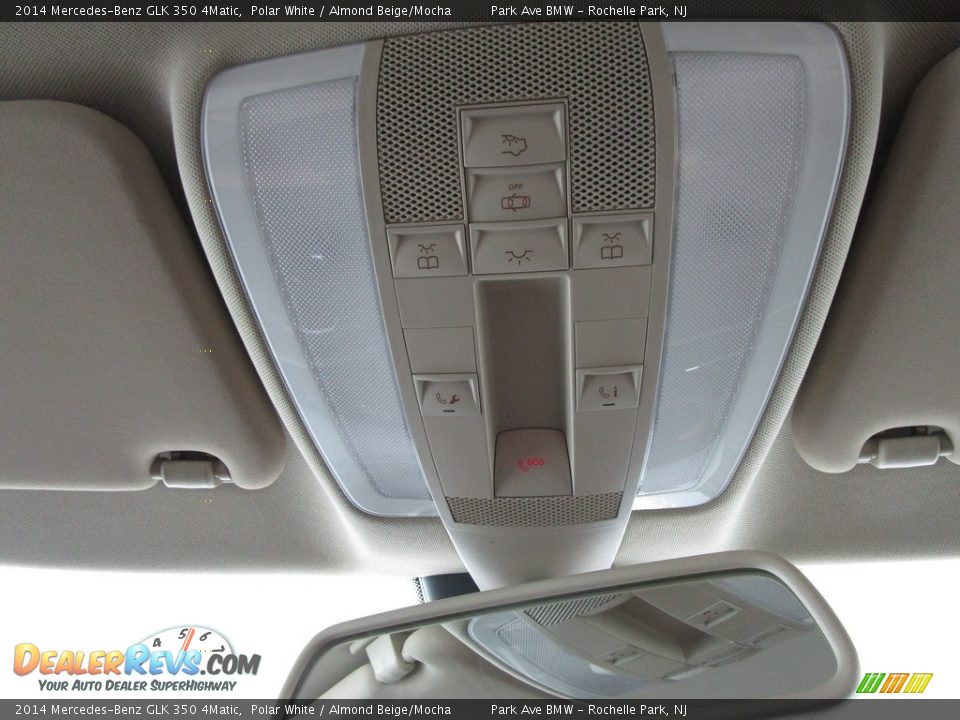 2014 Mercedes-Benz GLK 350 4Matic Polar White / Almond Beige/Mocha Photo #27