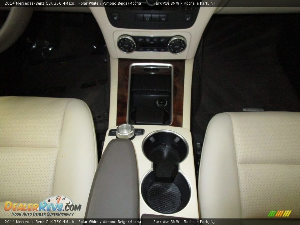 2014 Mercedes-Benz GLK 350 4Matic Polar White / Almond Beige/Mocha Photo #28