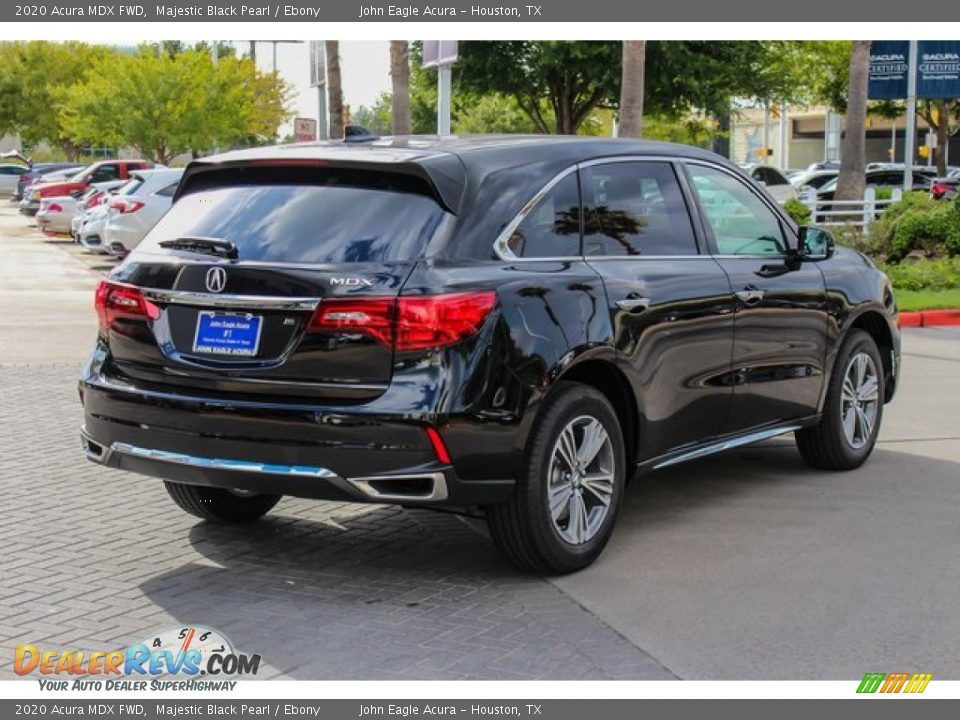 2020 Acura MDX FWD Majestic Black Pearl / Ebony Photo #7