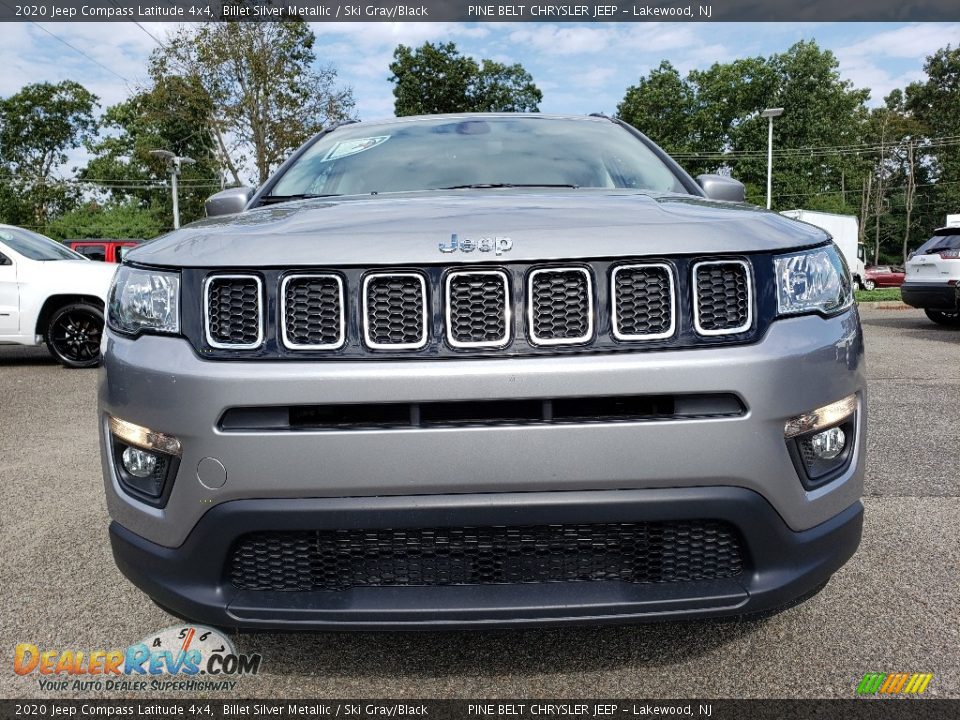 2020 Jeep Compass Latitude 4x4 Billet Silver Metallic / Ski Gray/Black Photo #2
