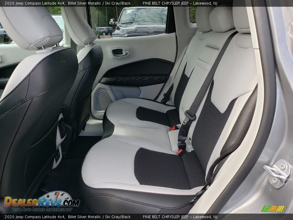 2020 Jeep Compass Latitude 4x4 Billet Silver Metallic / Ski Gray/Black Photo #6