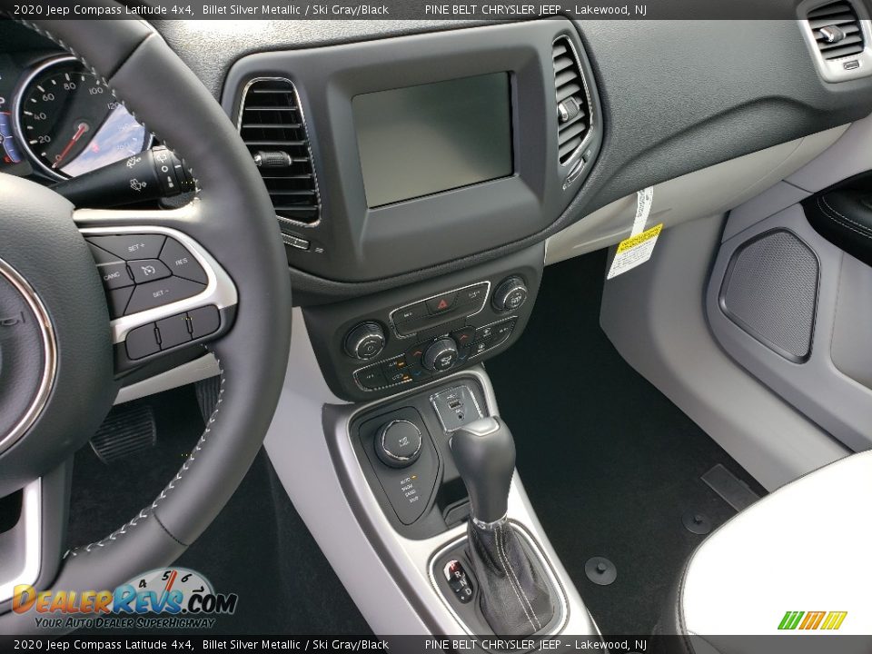 2020 Jeep Compass Latitude 4x4 Billet Silver Metallic / Ski Gray/Black Photo #10