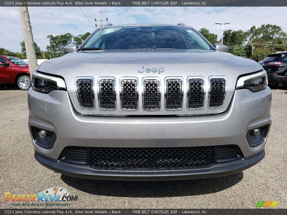 2020 Jeep Cherokee Latitude Plus 4x4 Billet Silver Metallic / Black Photo #2