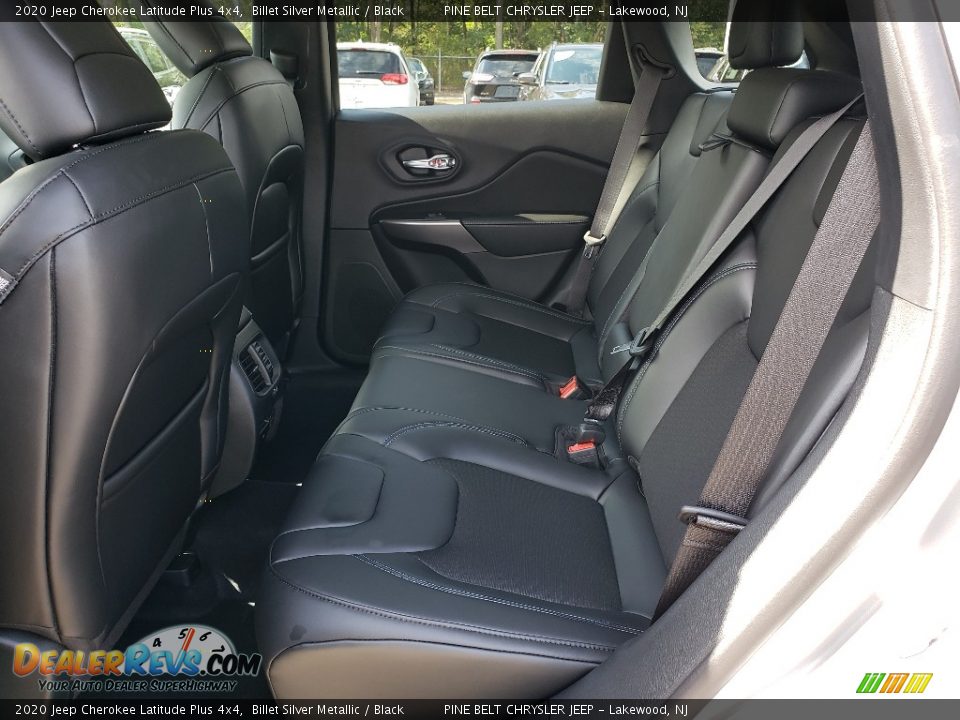 Rear Seat of 2020 Jeep Cherokee Latitude Plus 4x4 Photo #6