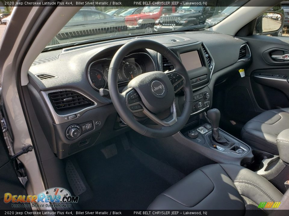 Front Seat of 2020 Jeep Cherokee Latitude Plus 4x4 Photo #7