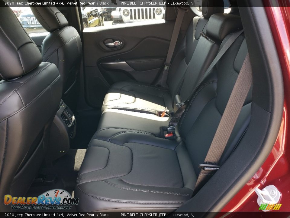 2020 Jeep Cherokee Limited 4x4 Velvet Red Pearl / Black Photo #6