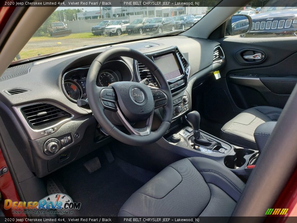2020 Jeep Cherokee Limited 4x4 Velvet Red Pearl / Black Photo #7