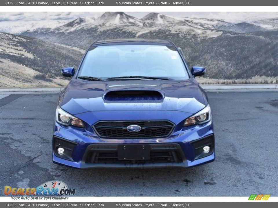 2019 Subaru WRX Limited Lapis Blue Pearl / Carbon Black Photo #8