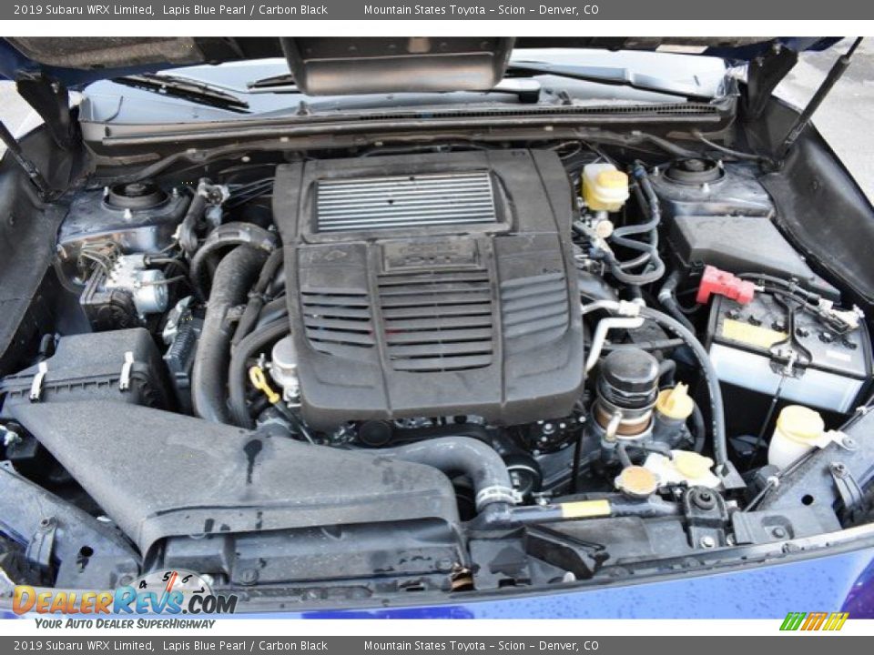 2019 Subaru WRX Limited 2.0 Liter DI Turbocharged DOHC 16-Valve DAVCS Horizontally Opposed 4 Cylinder Engine Photo #9
