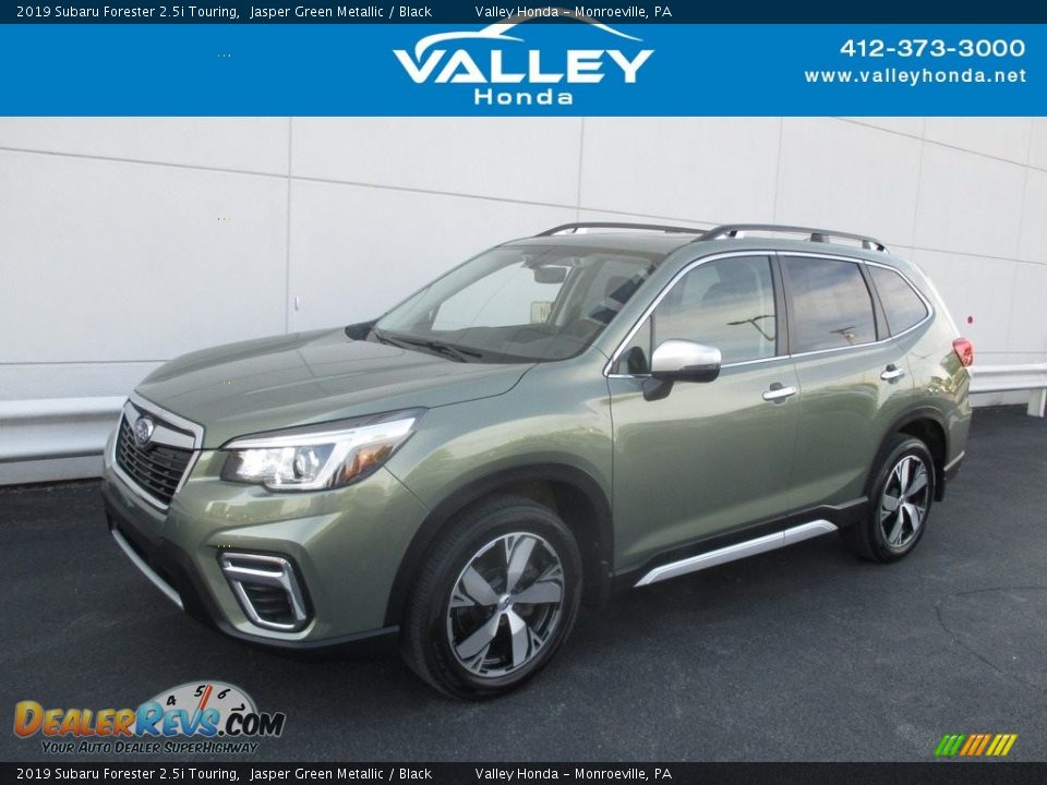 2019 Subaru Forester 2.5i Touring Jasper Green Metallic / Black Photo #1