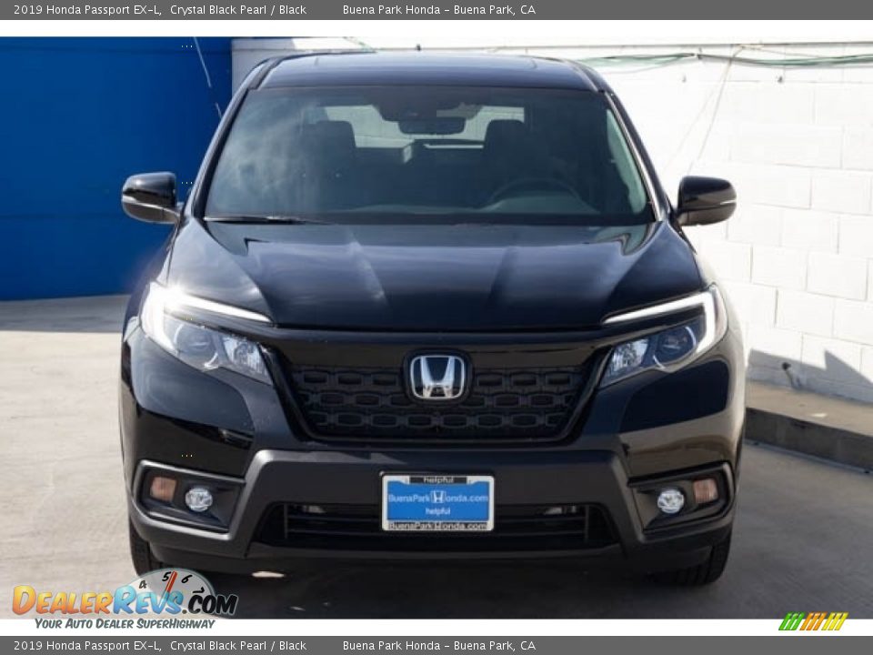 2019 Honda Passport EX-L Crystal Black Pearl / Black Photo #3