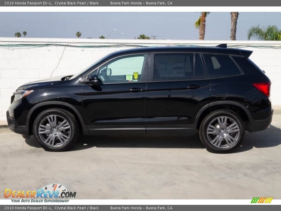 2019 Honda Passport EX-L Crystal Black Pearl / Black Photo #4