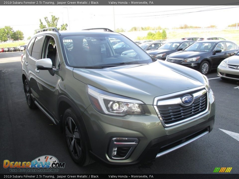 2019 Subaru Forester 2.5i Touring Jasper Green Metallic / Black Photo #8