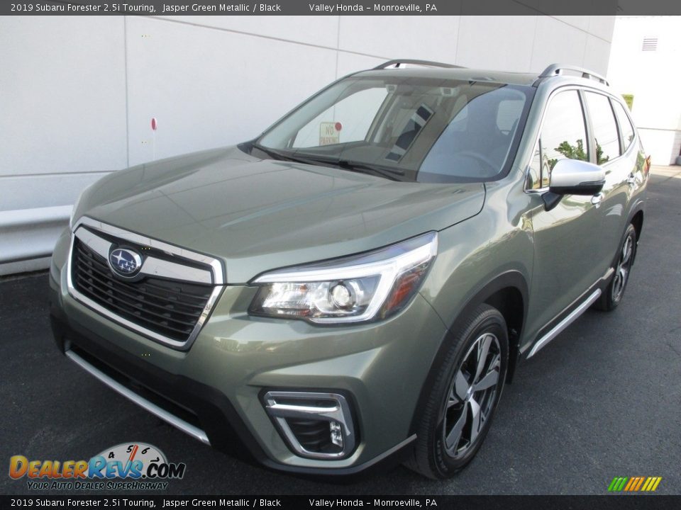 2019 Subaru Forester 2.5i Touring Jasper Green Metallic / Black Photo #10