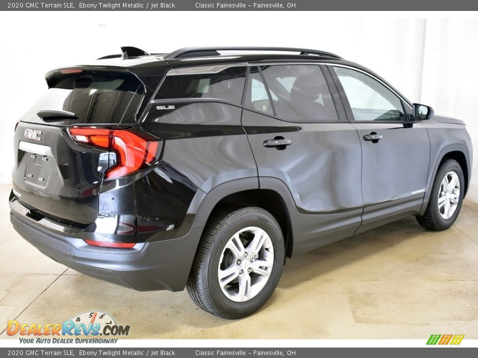 2020 GMC Terrain SLE Ebony Twilight Metallic / Jet Black Photo #2