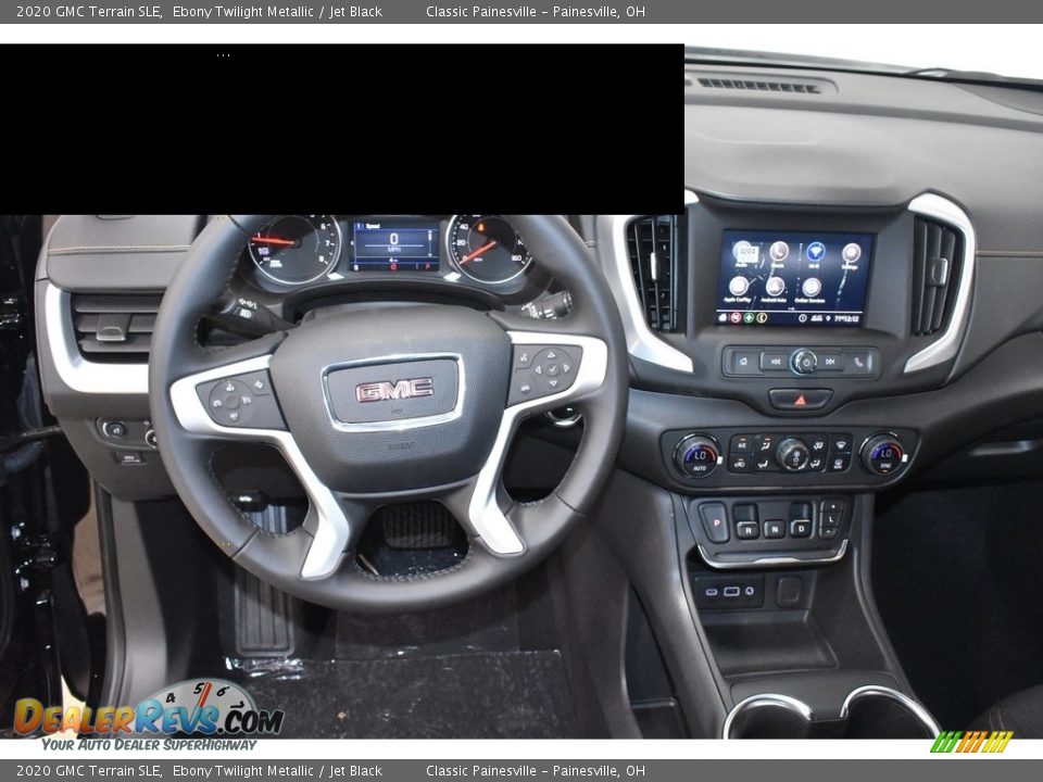 2020 GMC Terrain SLE Ebony Twilight Metallic / Jet Black Photo #8