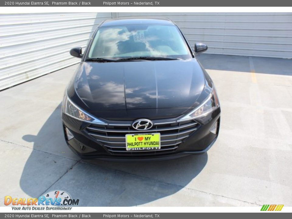 2020 Hyundai Elantra SE Phantom Black / Black Photo #3