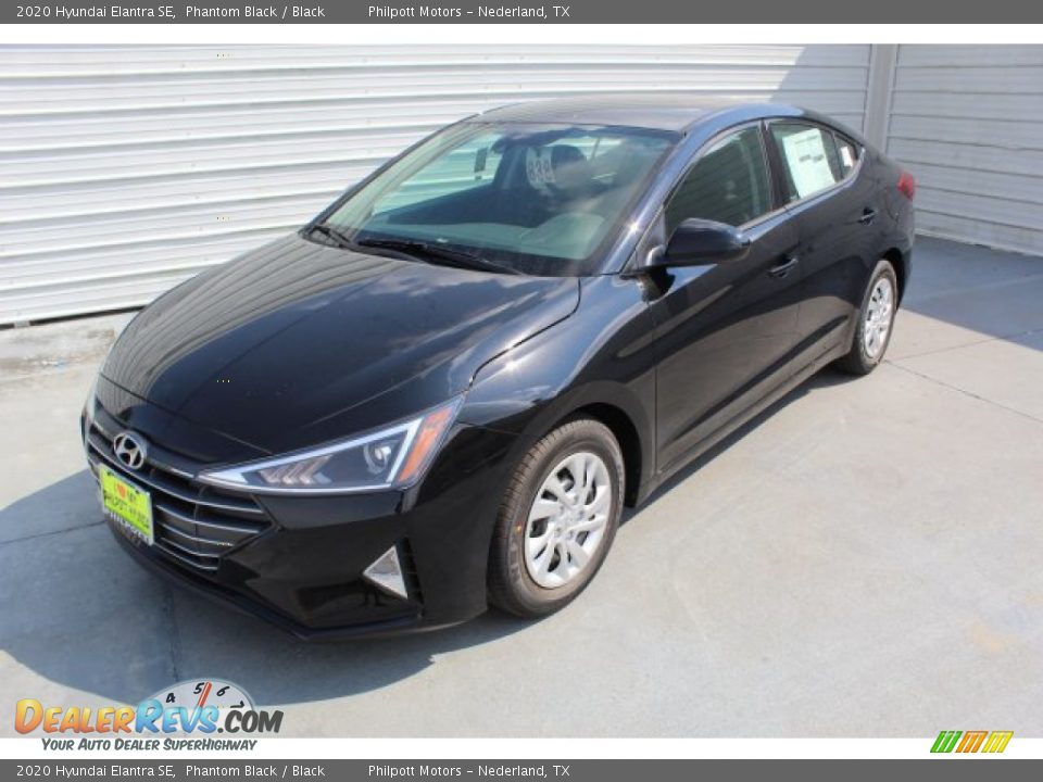 2020 Hyundai Elantra SE Phantom Black / Black Photo #4