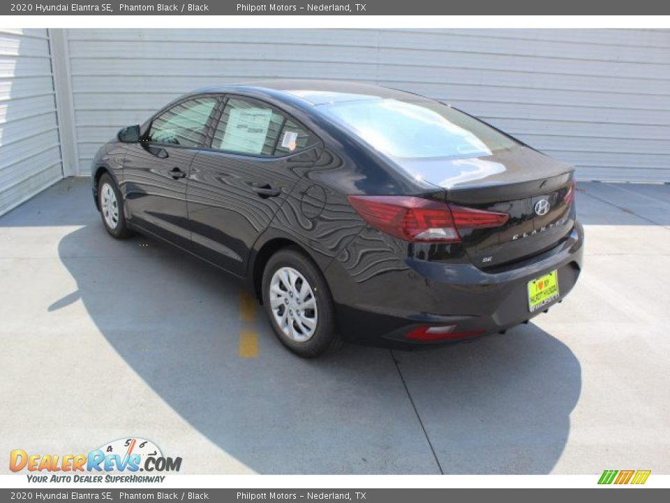 2020 Hyundai Elantra SE Phantom Black / Black Photo #7