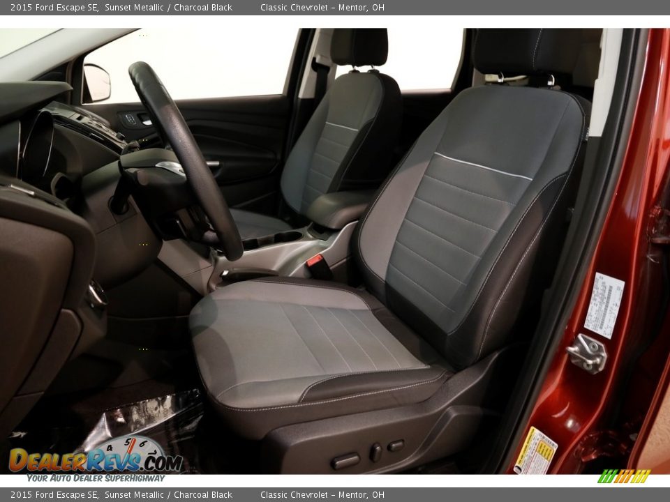 2015 Ford Escape SE Sunset Metallic / Charcoal Black Photo #5