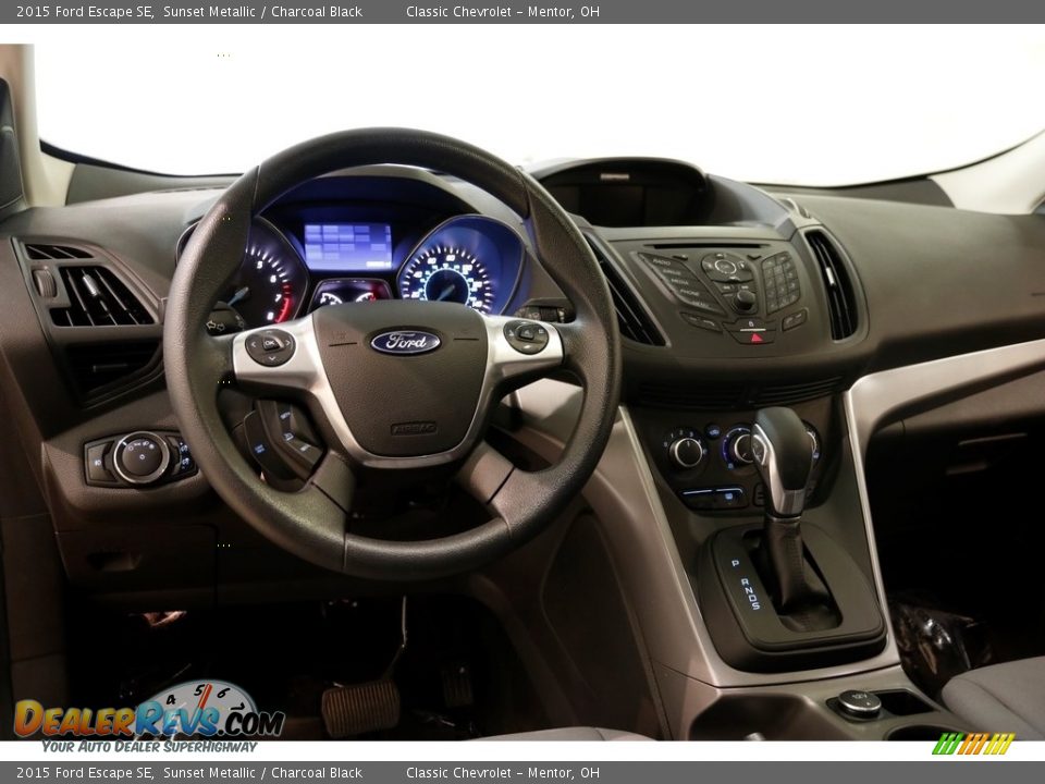 2015 Ford Escape SE Sunset Metallic / Charcoal Black Photo #6