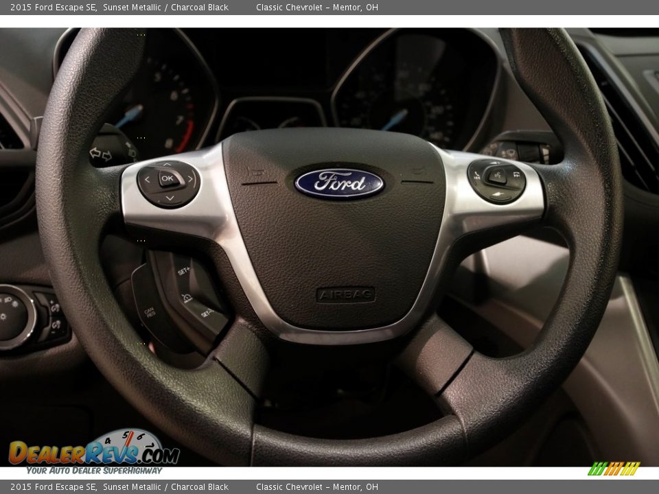 2015 Ford Escape SE Sunset Metallic / Charcoal Black Photo #7