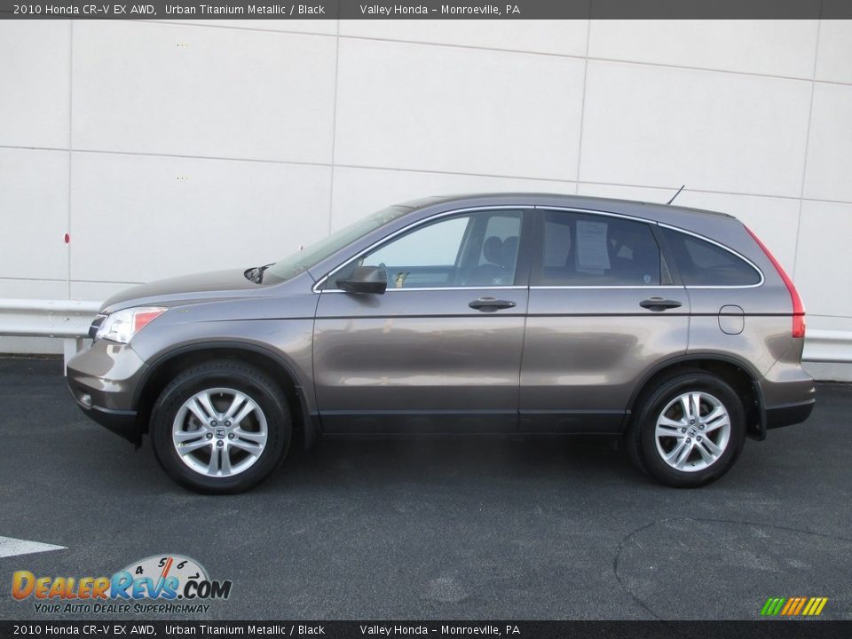 2010 Honda CR-V EX AWD Urban Titanium Metallic / Black Photo #2