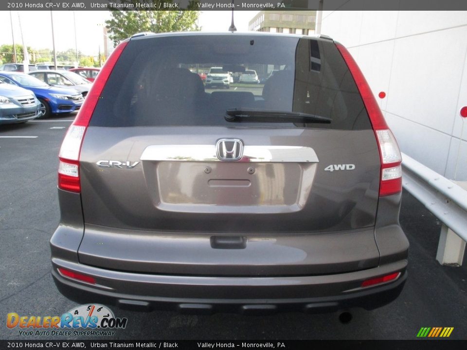 2010 Honda CR-V EX AWD Urban Titanium Metallic / Black Photo #4