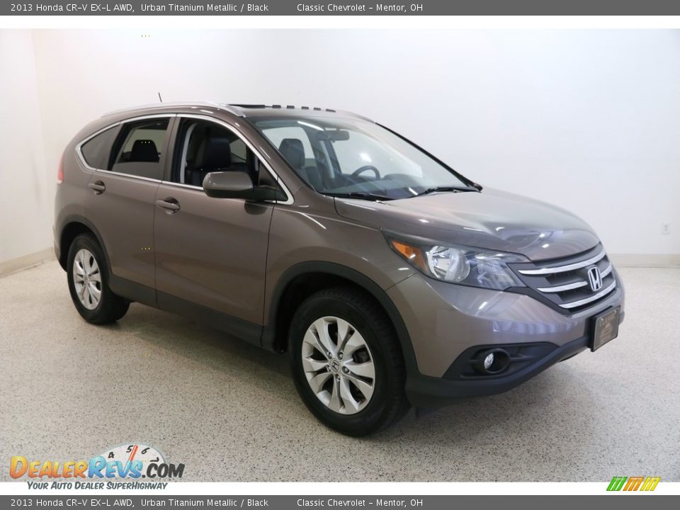 2013 Honda CR-V EX-L AWD Urban Titanium Metallic / Black Photo #1