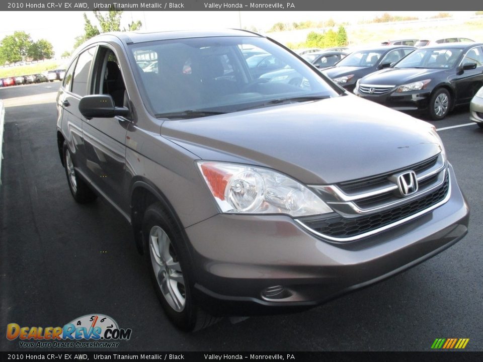 2010 Honda CR-V EX AWD Urban Titanium Metallic / Black Photo #6