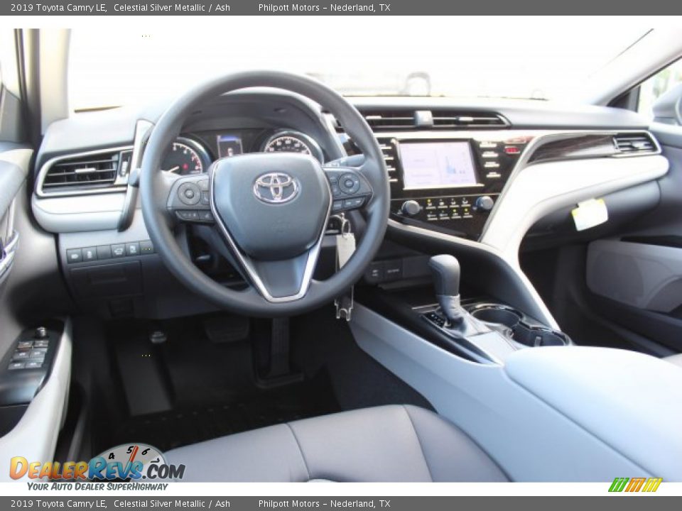 2019 Toyota Camry LE Celestial Silver Metallic / Ash Photo #21