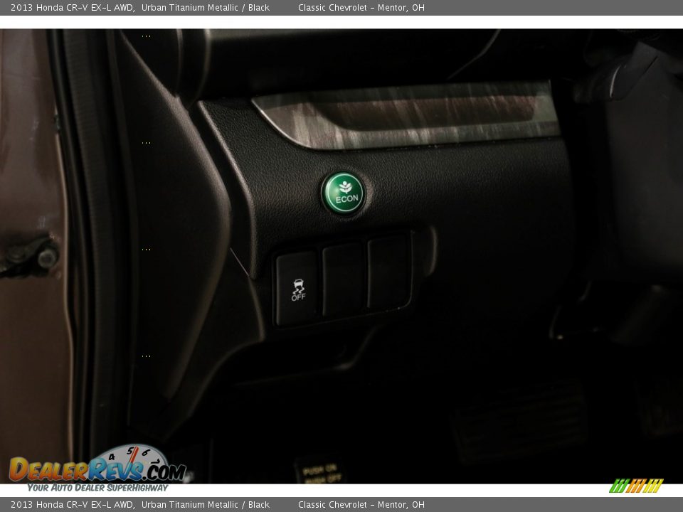2013 Honda CR-V EX-L AWD Urban Titanium Metallic / Black Photo #5