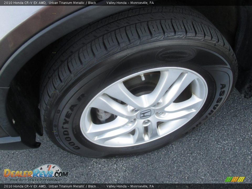 2010 Honda CR-V EX AWD Urban Titanium Metallic / Black Photo #9