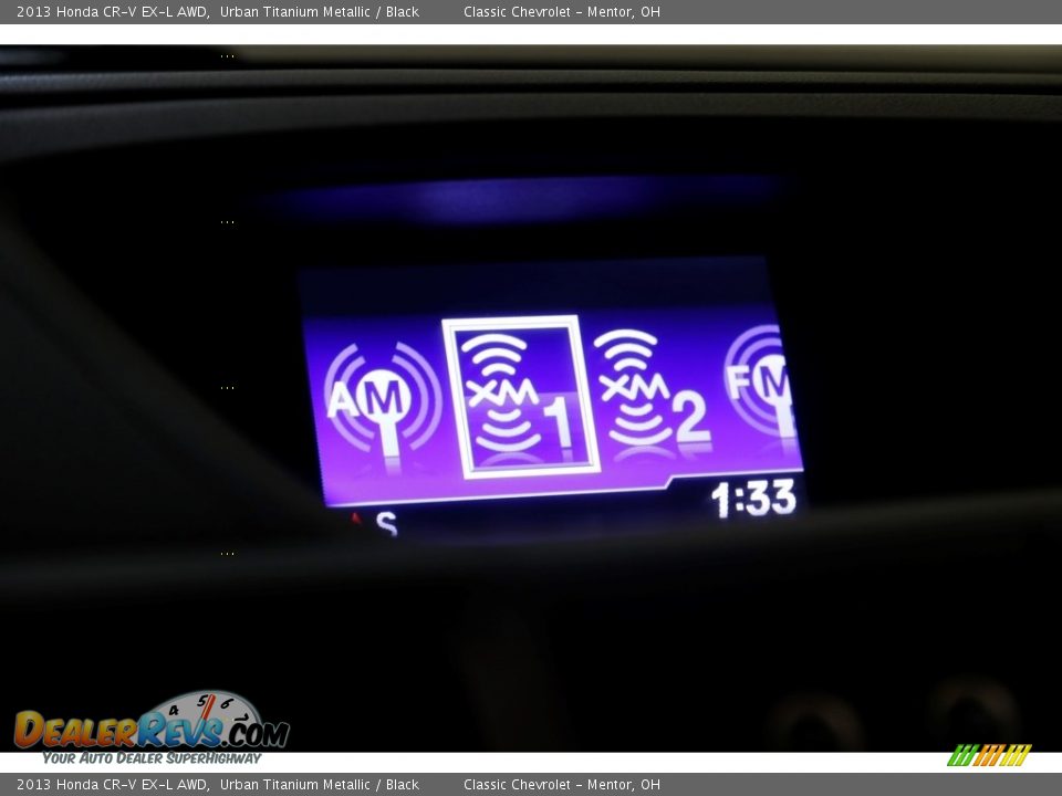 2013 Honda CR-V EX-L AWD Urban Titanium Metallic / Black Photo #11