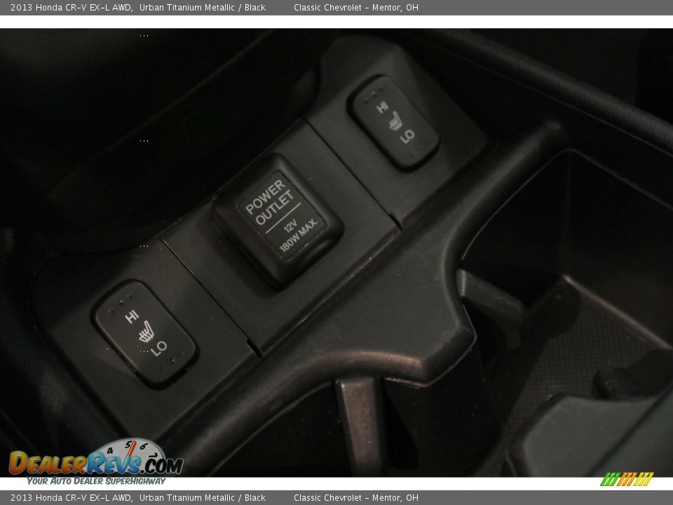 2013 Honda CR-V EX-L AWD Urban Titanium Metallic / Black Photo #14